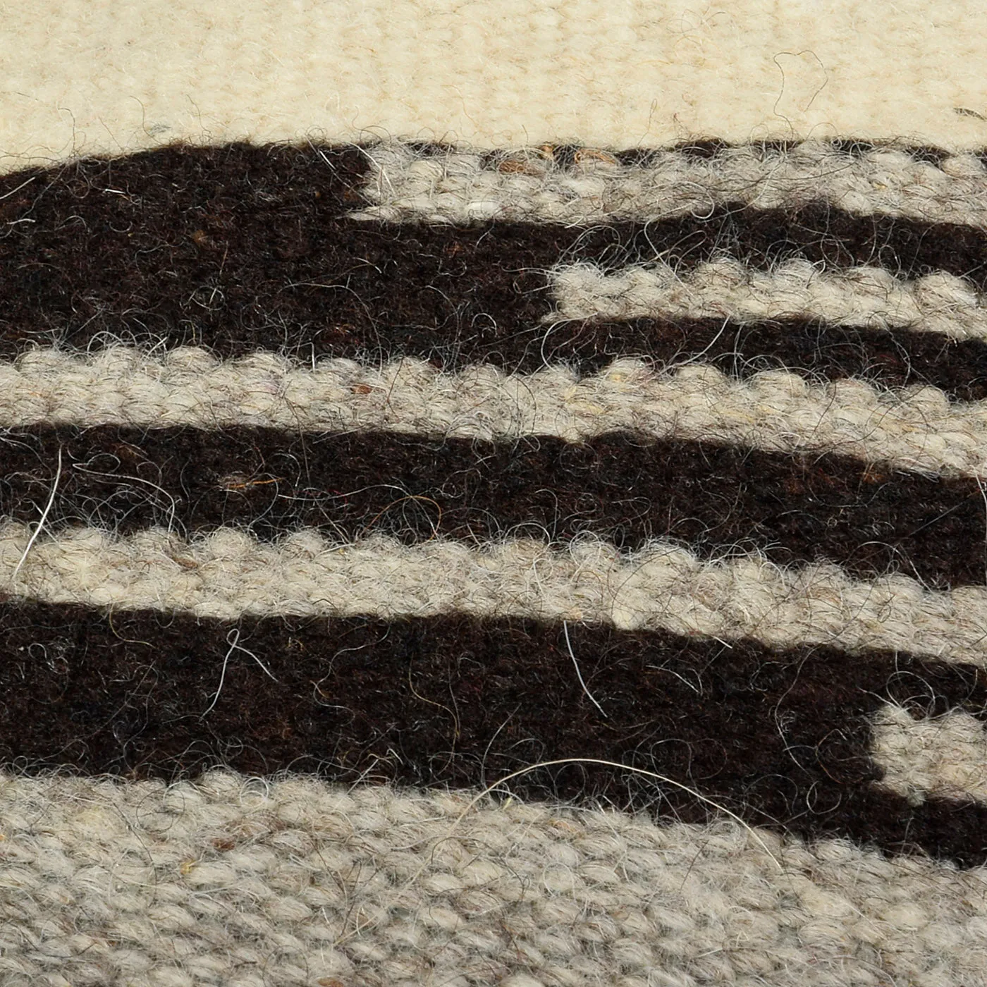 1970s Mens Mexican Wool Blanket Poncho