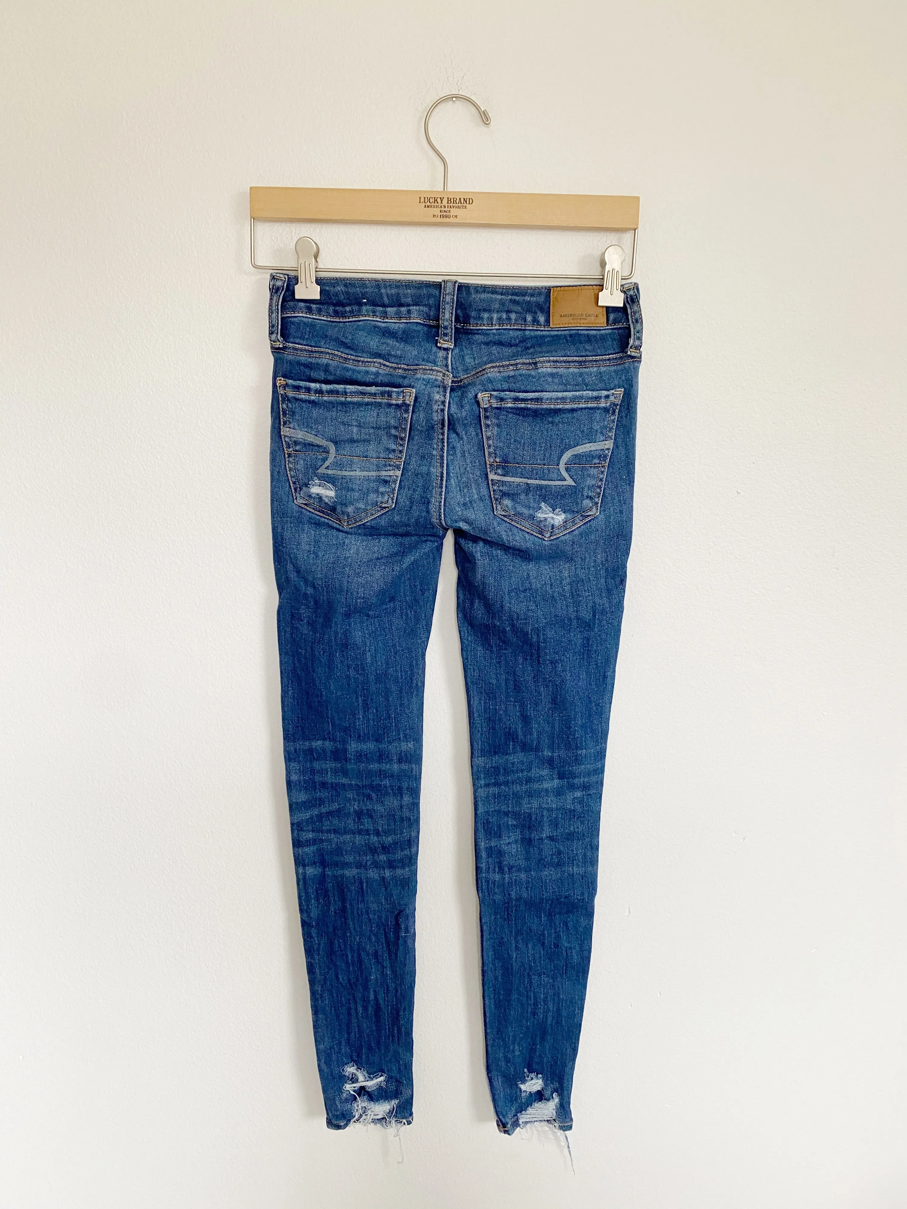 American Eagle Super Stretch X Jean Jeggings 0
