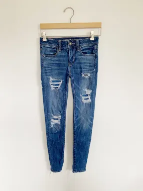 American Eagle Super Stretch X Jean Jeggings 0