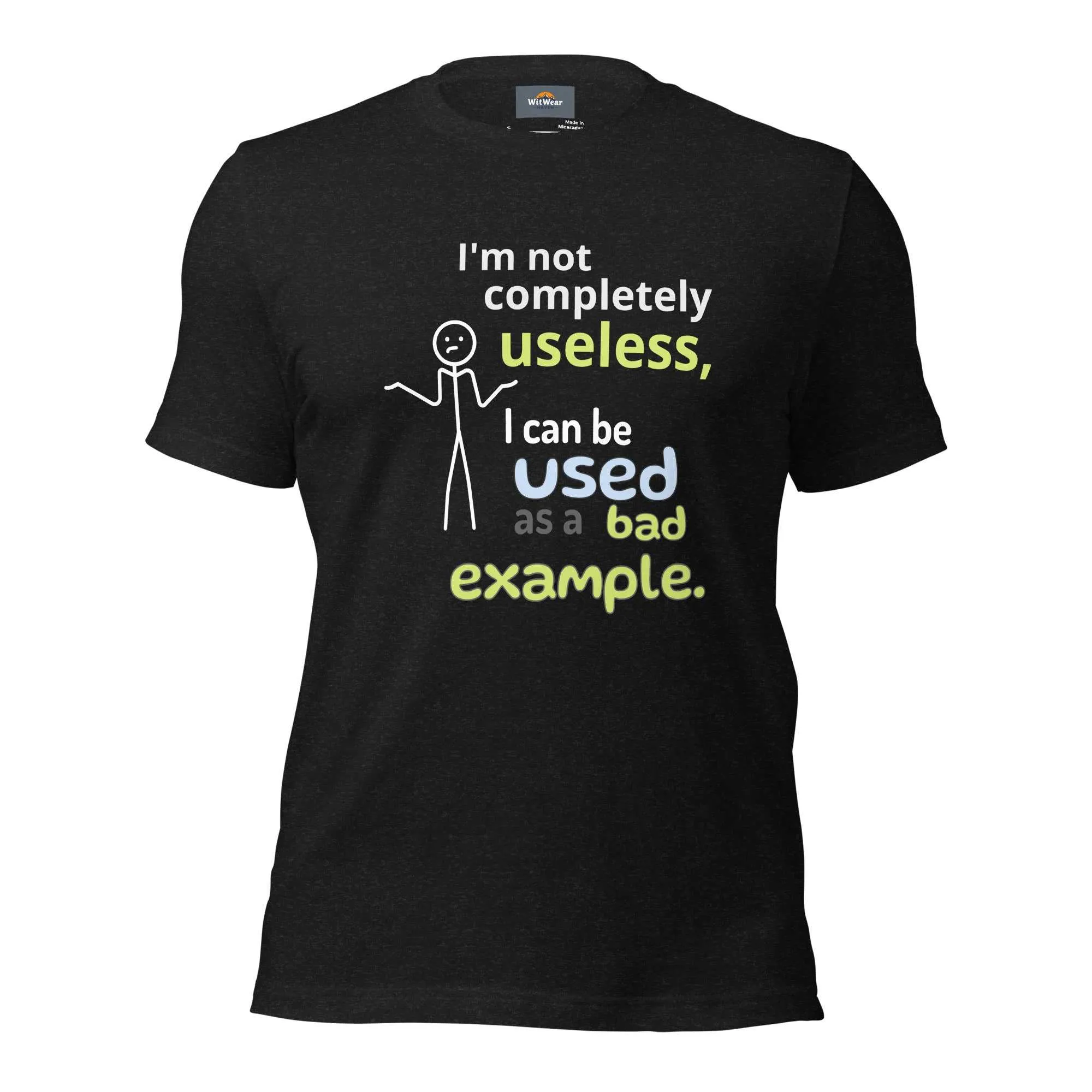 Bad Example Tee: Hilarious Statement Piece for Witty Folks | Unisex fit