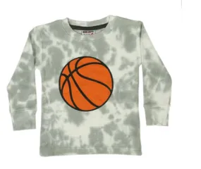 Basketball Tie Dye Thermal Shirt