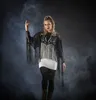 Bat Fringe Poncho Costume