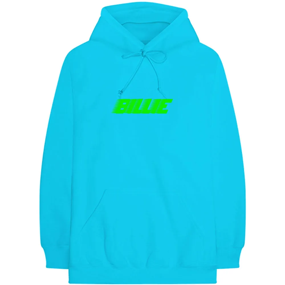 Billie Eilish Unisex Pullover Hoodie: Thermal Photo (Back Print)