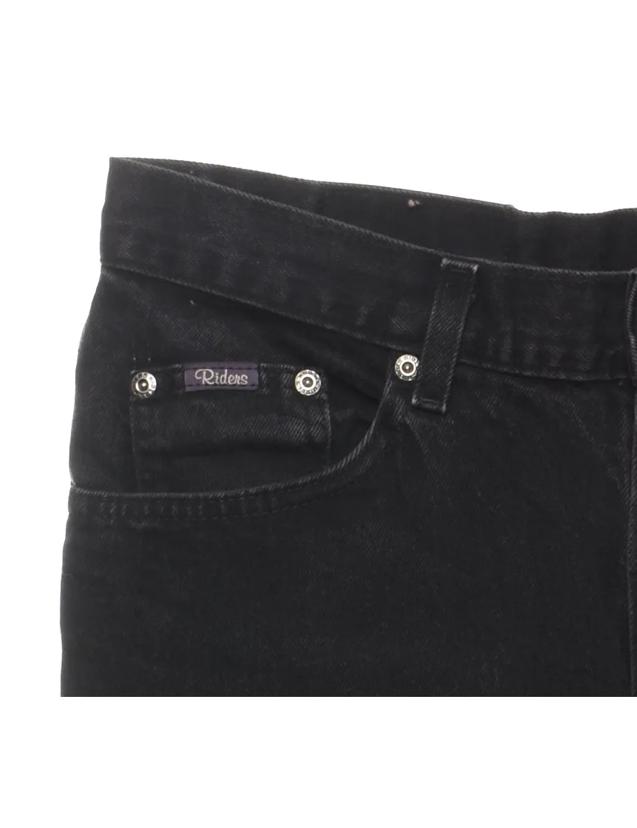 Black Straight-Fit Lee Jeans - W30 L28
