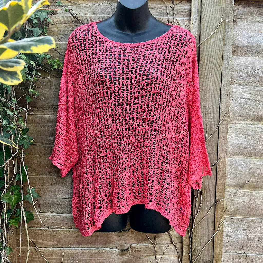 Breezy Coal Bohemian Popcorn Cover Up