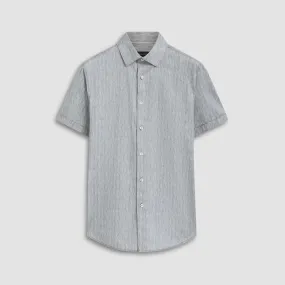 Bugatchi - Miles Short Sleeve Modern Fit Shirt - OOOHCotton Tech - 8 way Stretch - Available in 4 Colours - DF9517F40