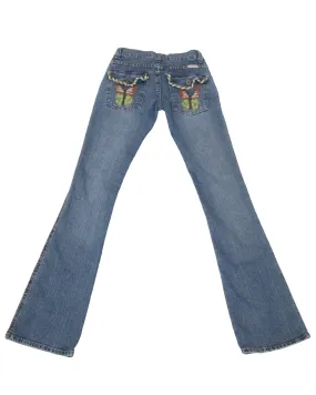 Butterfly Flare Jeans (XS) 