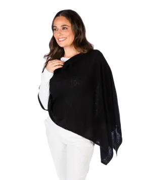 Cashmere Dress Topper - Ebony