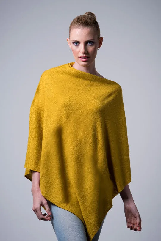 Cashmere Poncho Wrap W