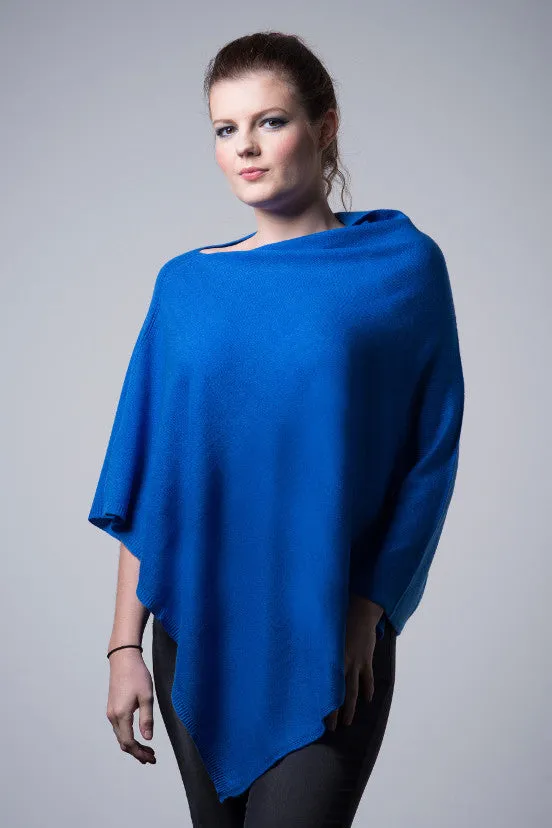 Cashmere Poncho Wrap W