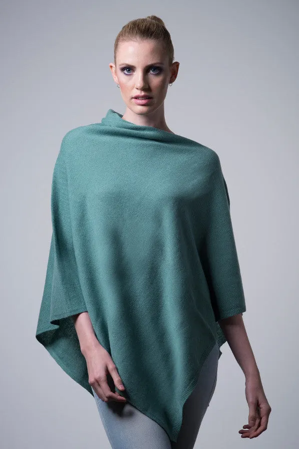 Cashmere Poncho Wrap W