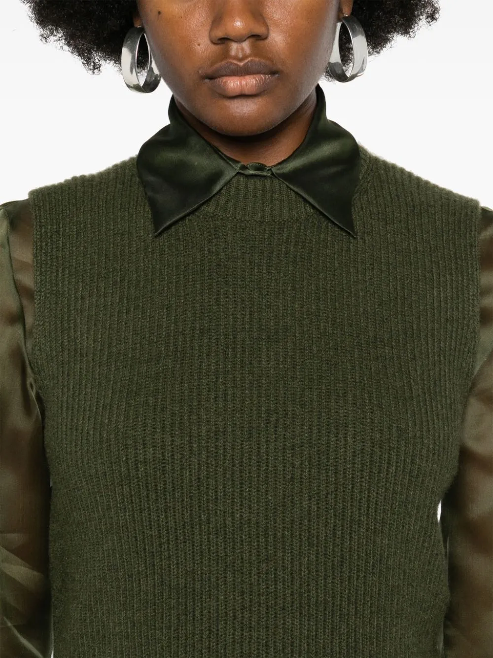 cashmere vest