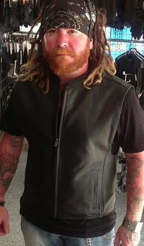 Club Style Zippered Touring Vest