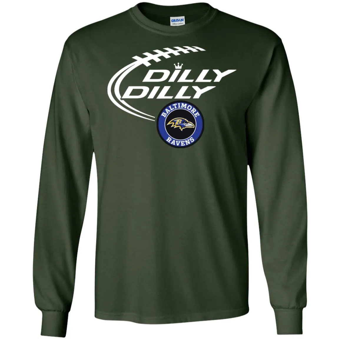 Dilly Dilly Baltimore Ravens Nfl Football Men Long SLeeve Shirt