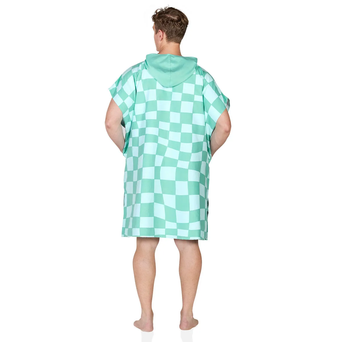 Dock & Bay Poncho Adults - Check Mate