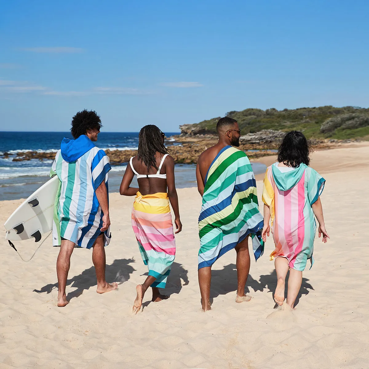 Dock & Bay Poncho Adults - Lazy River