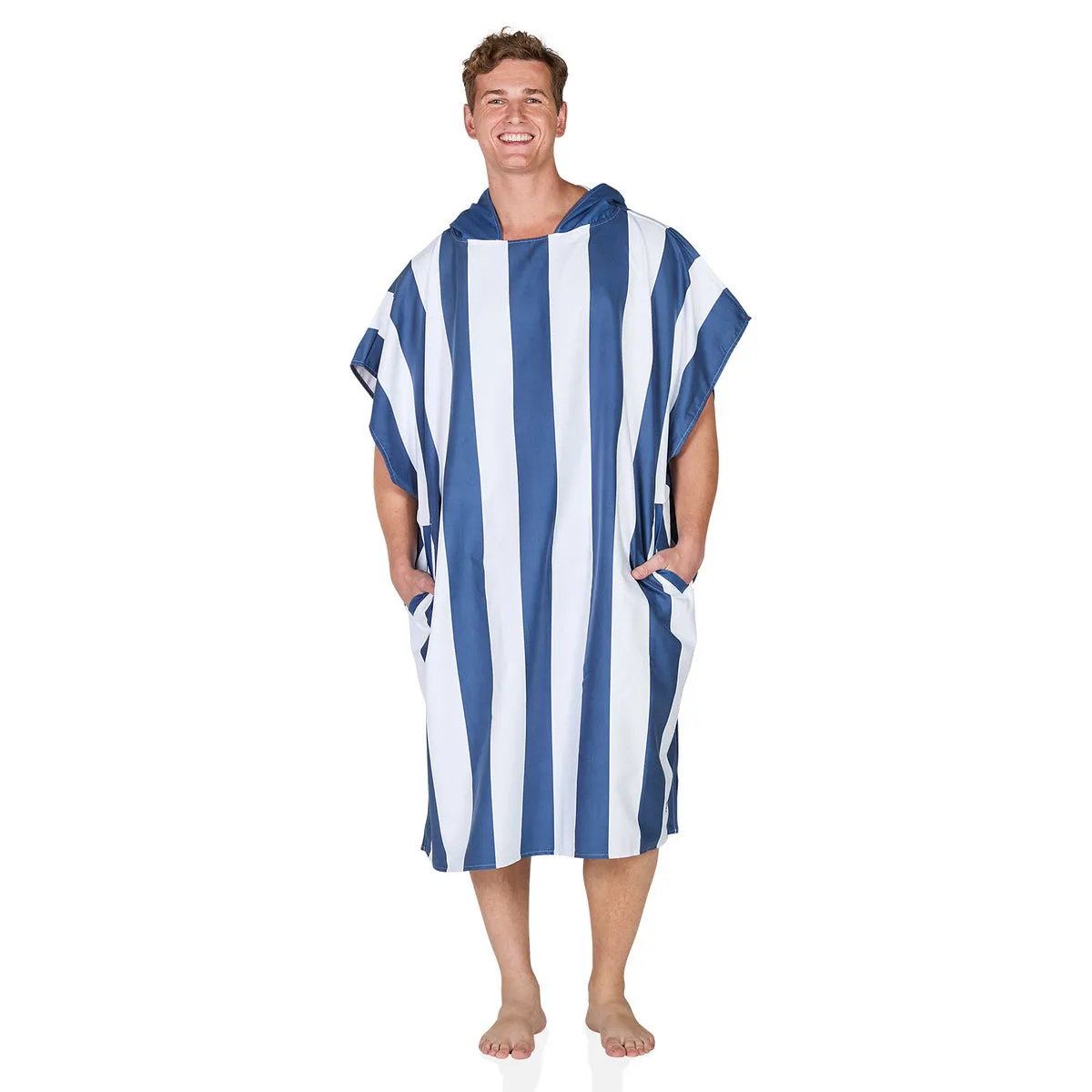 Dock & Bay Poncho Adults - Whitsunday Blue