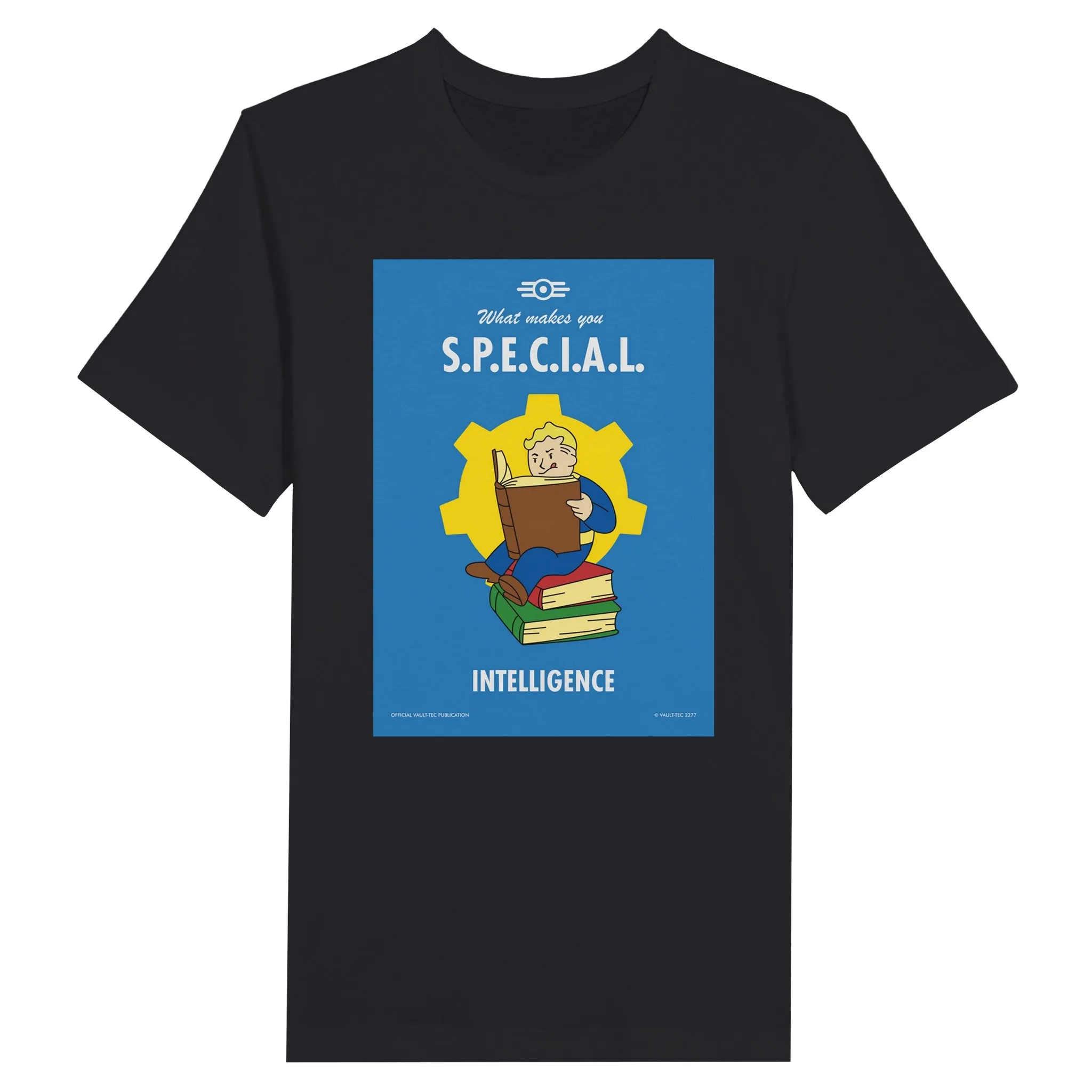 Fallout T-shirt - What Makes You S.P.E.C.I.A.L. Intelligence Artwork - Premium Unisex T-shirt