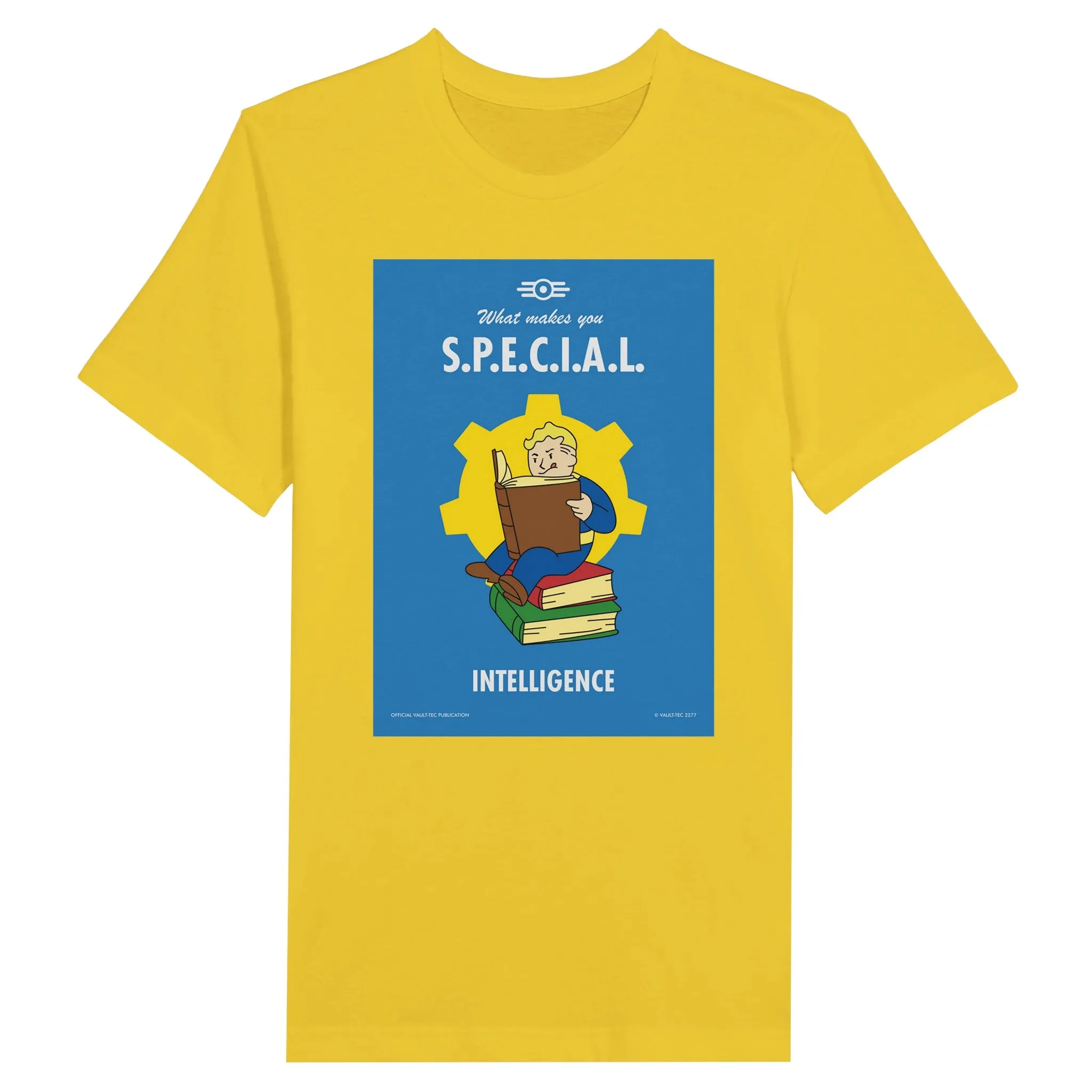 Fallout T-shirt - What Makes You S.P.E.C.I.A.L. Intelligence Artwork - Premium Unisex T-shirt