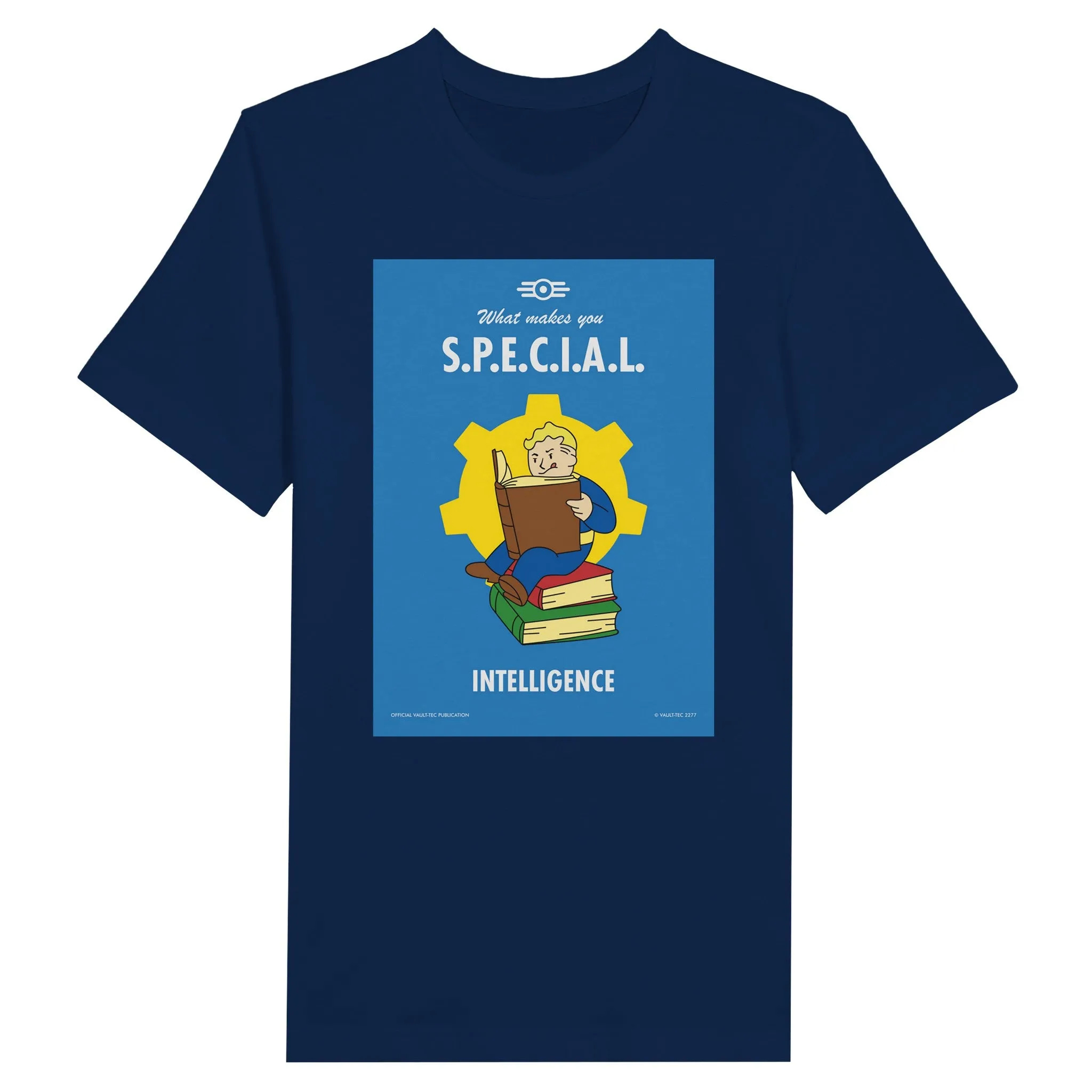 Fallout T-shirt - What Makes You S.P.E.C.I.A.L. Intelligence Artwork - Premium Unisex T-shirt