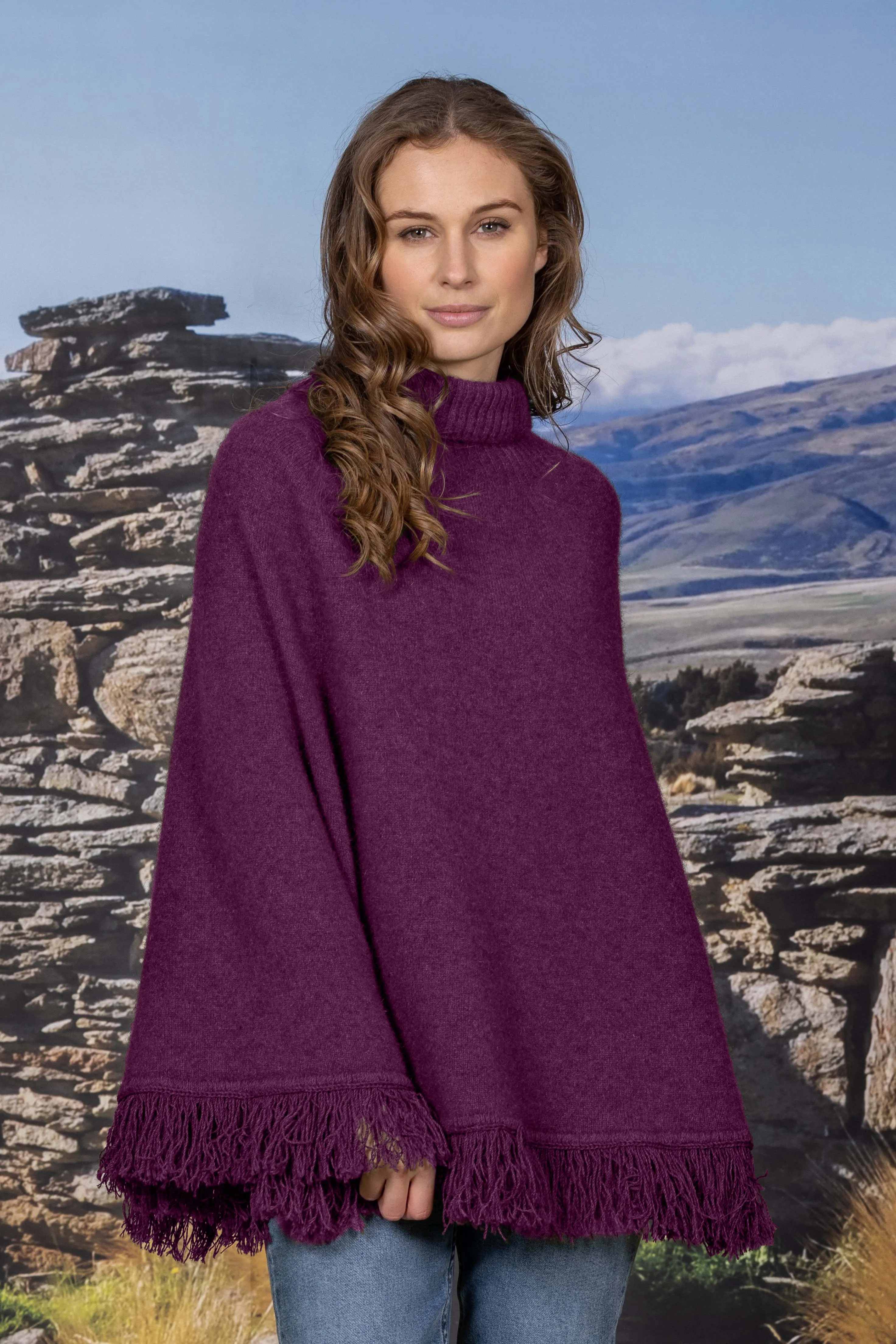 Fringed Poncho