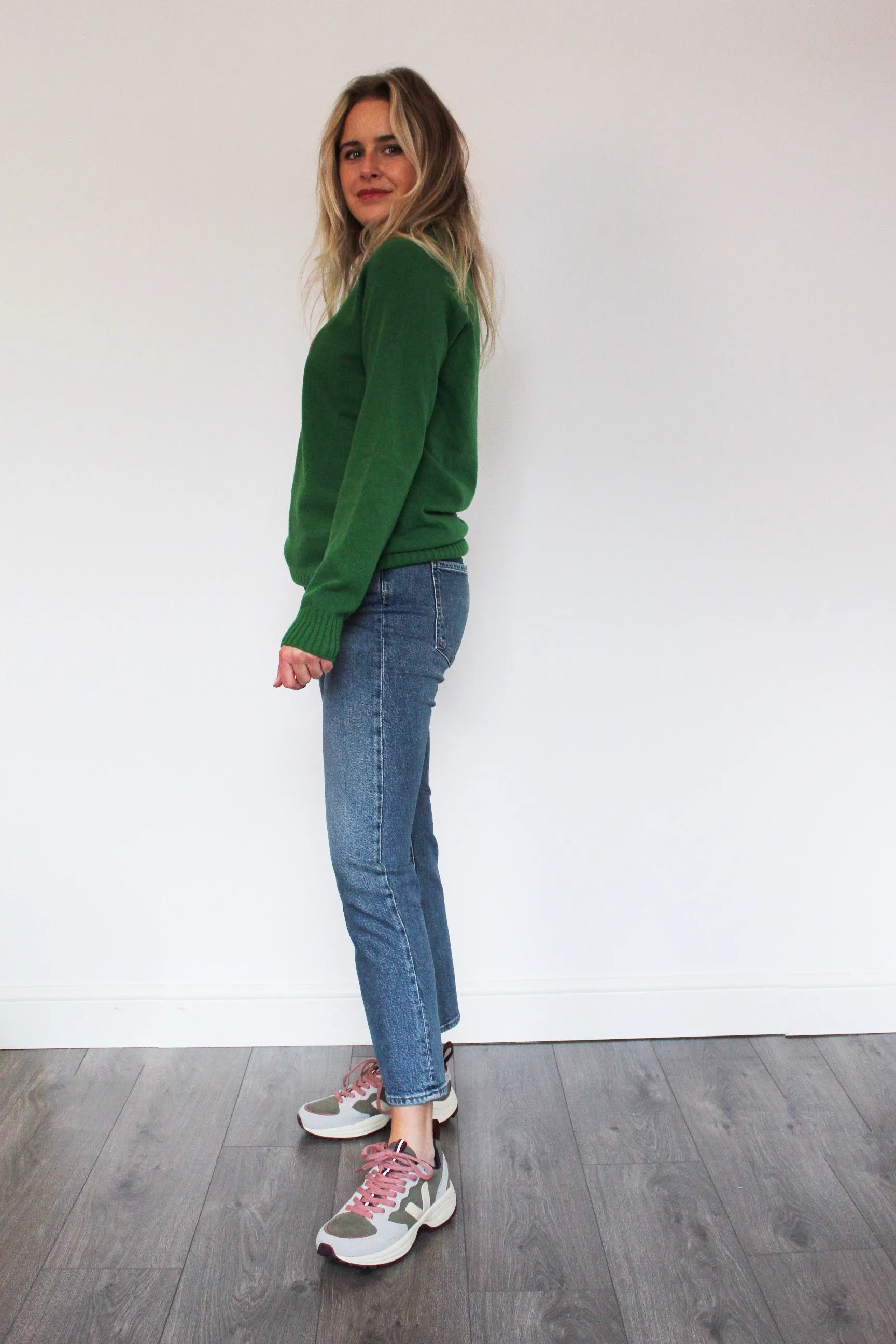 FUND Bright Side Jumper in Pegoda Green