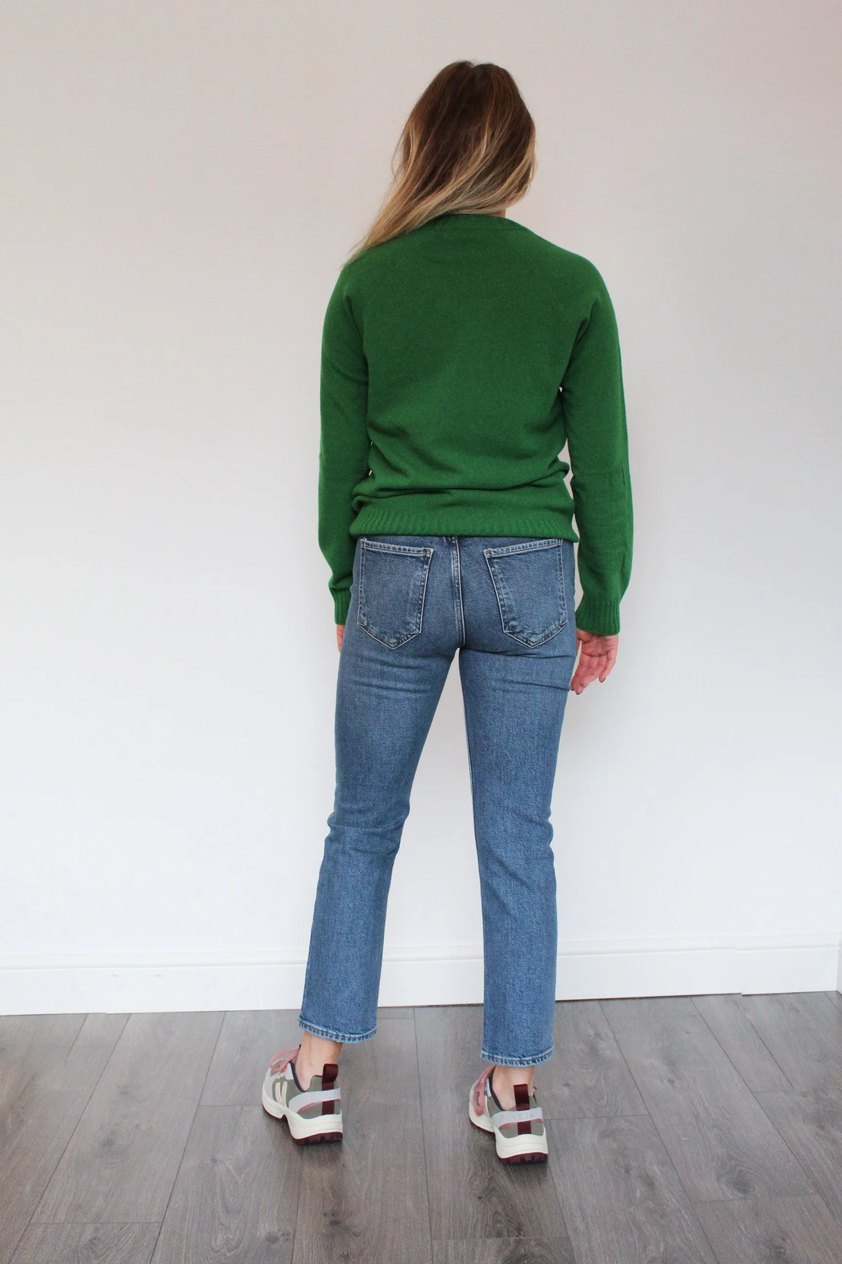 FUND Bright Side Jumper in Pegoda Green