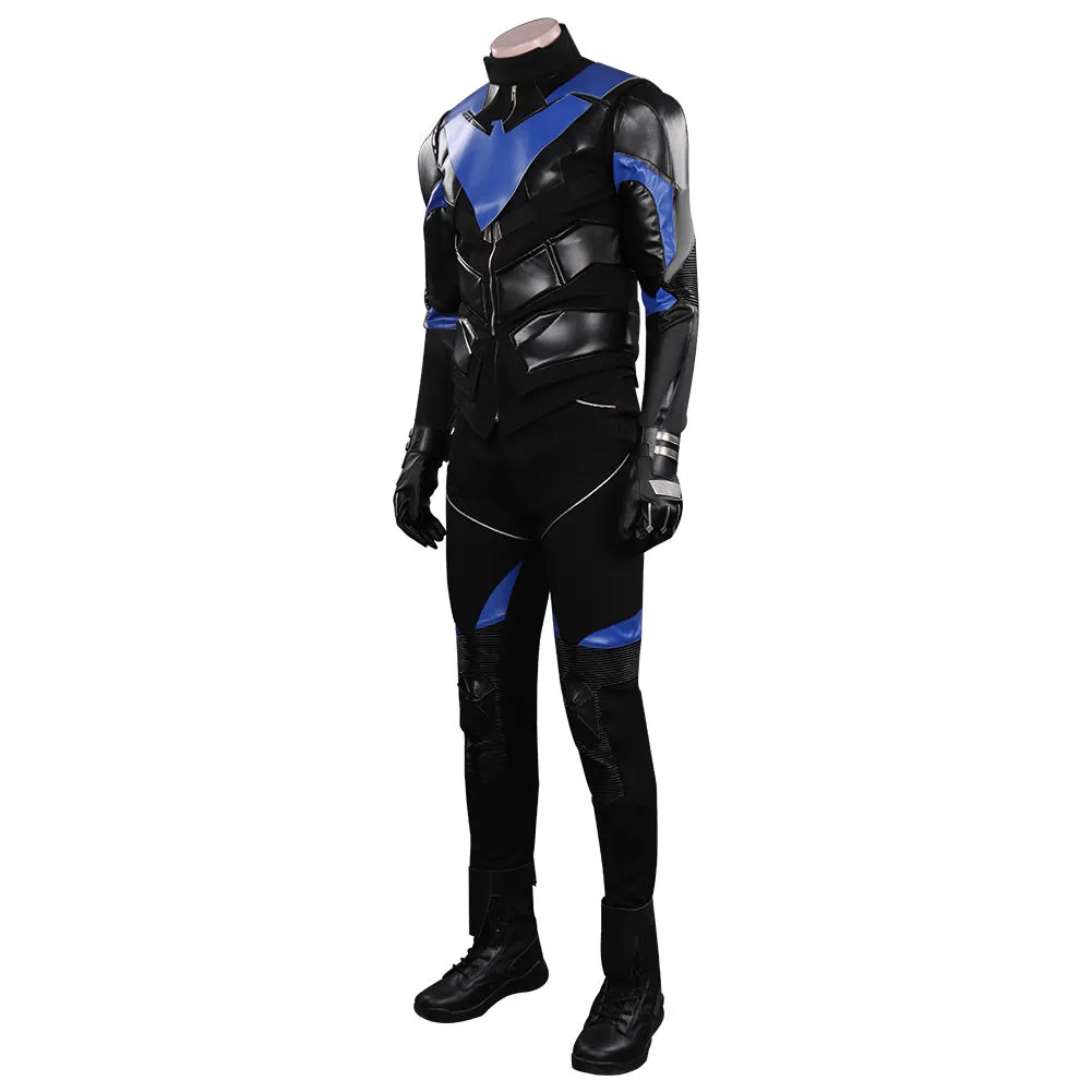 Gotham Knights Nightwing Halloween Carnival Suit Cosplay Costume Outfits