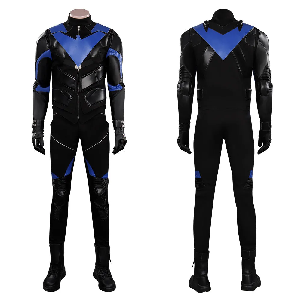 Gotham Knights Nightwing Halloween Carnival Suit Cosplay Costume Outfits