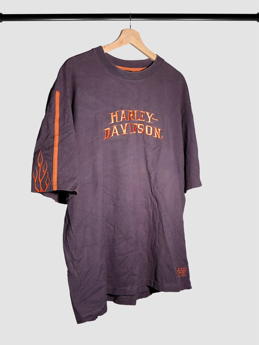 Harley Davidson Orlando Florida Flames T-Shirt (L)
