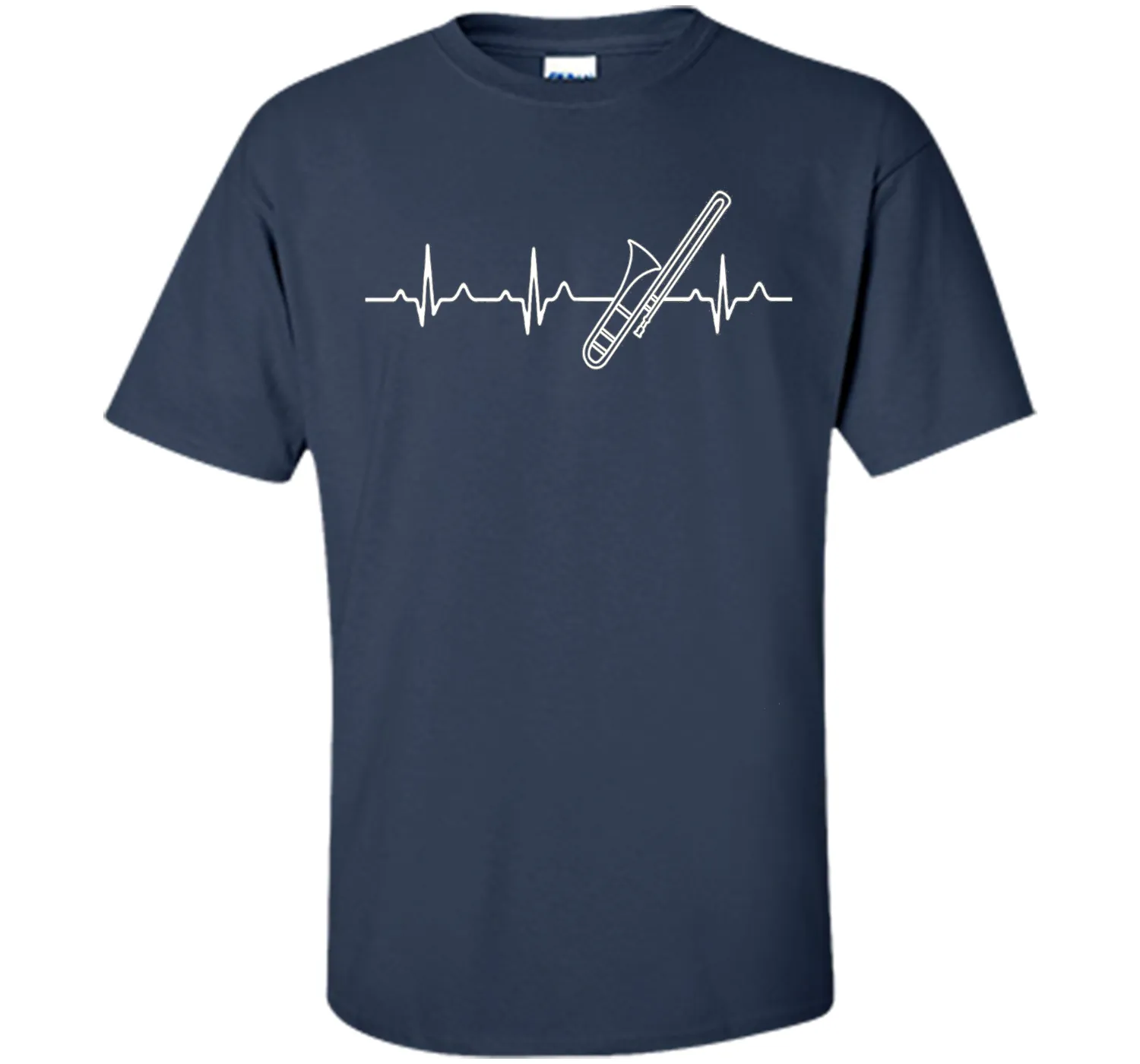 Heartbeat Trombone T shirt