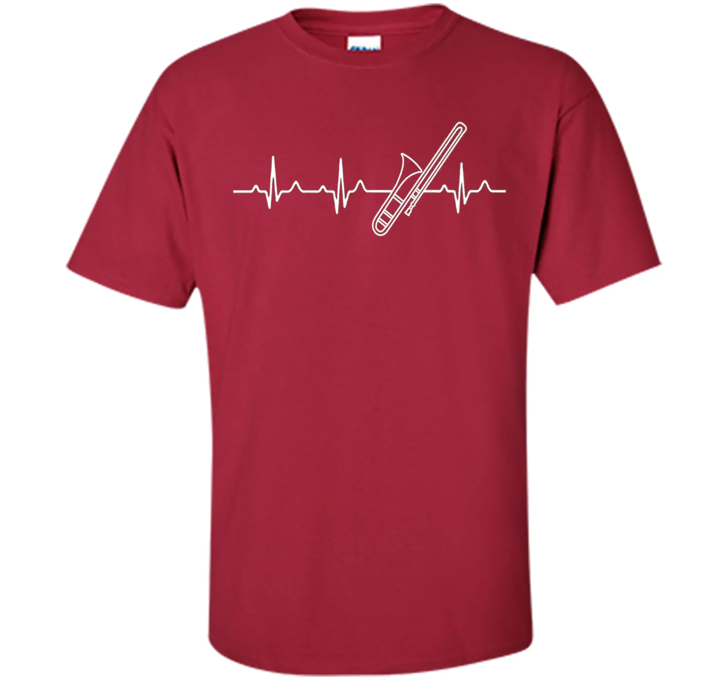 Heartbeat Trombone T shirt