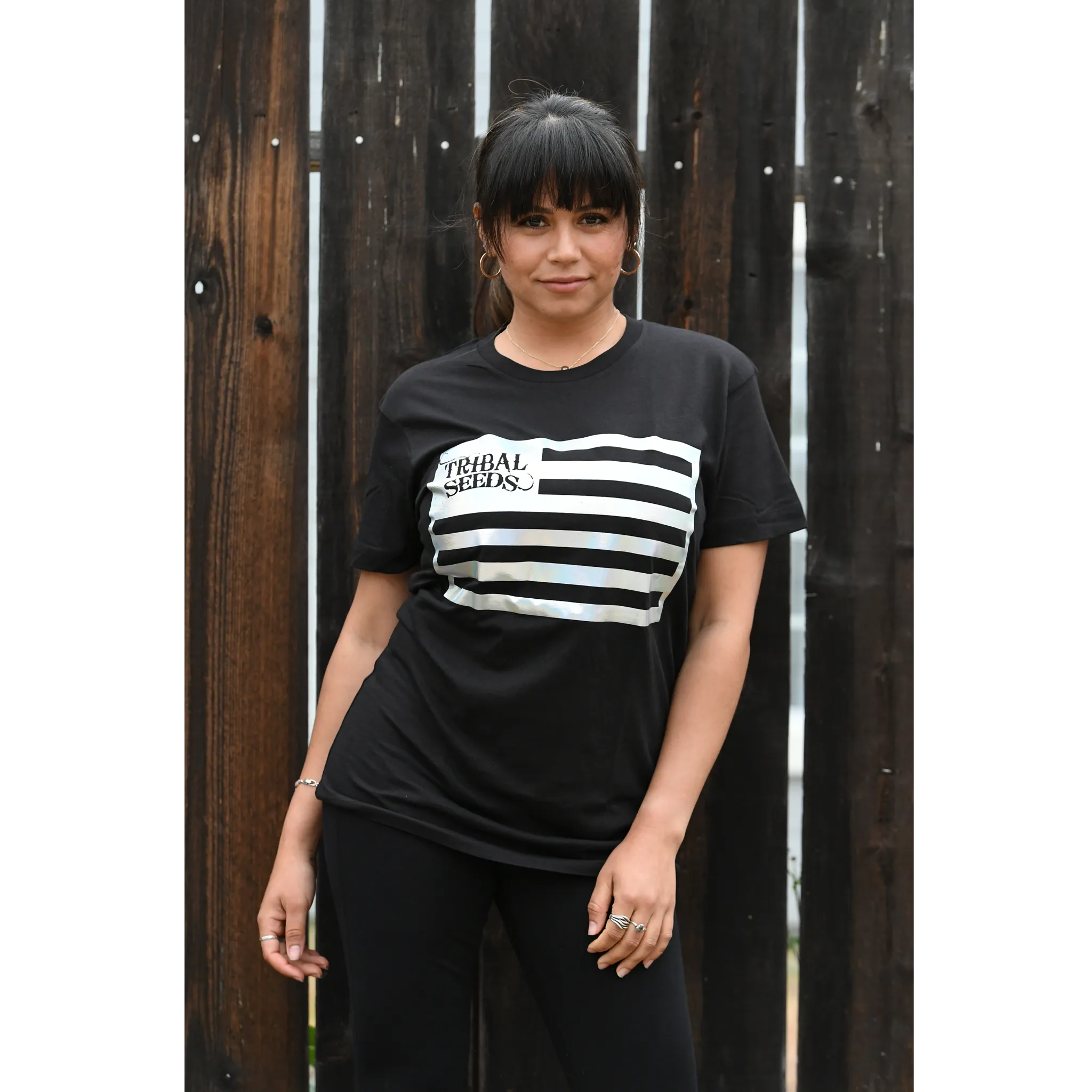 Hologram Flag Tee (Hologram Foil)