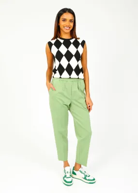 HW Techno Jogging Trousers in Asparagus