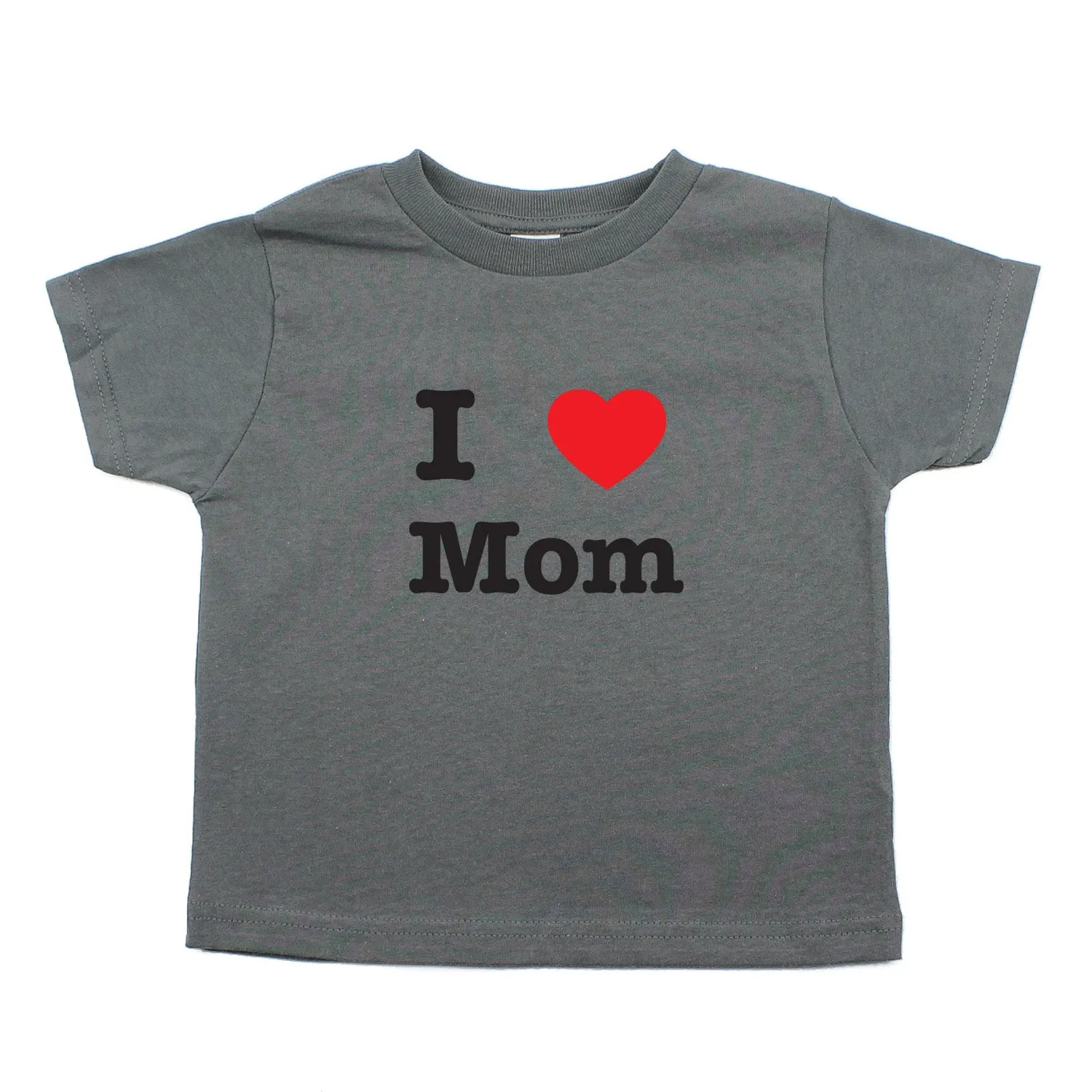 I Heart Love Mom Unisex-Baby Short Sleeve Toddler T-Shirt