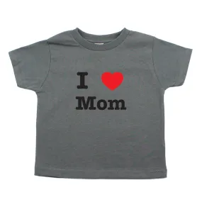 I Heart Love Mom Unisex-Baby Short Sleeve Toddler T-Shirt