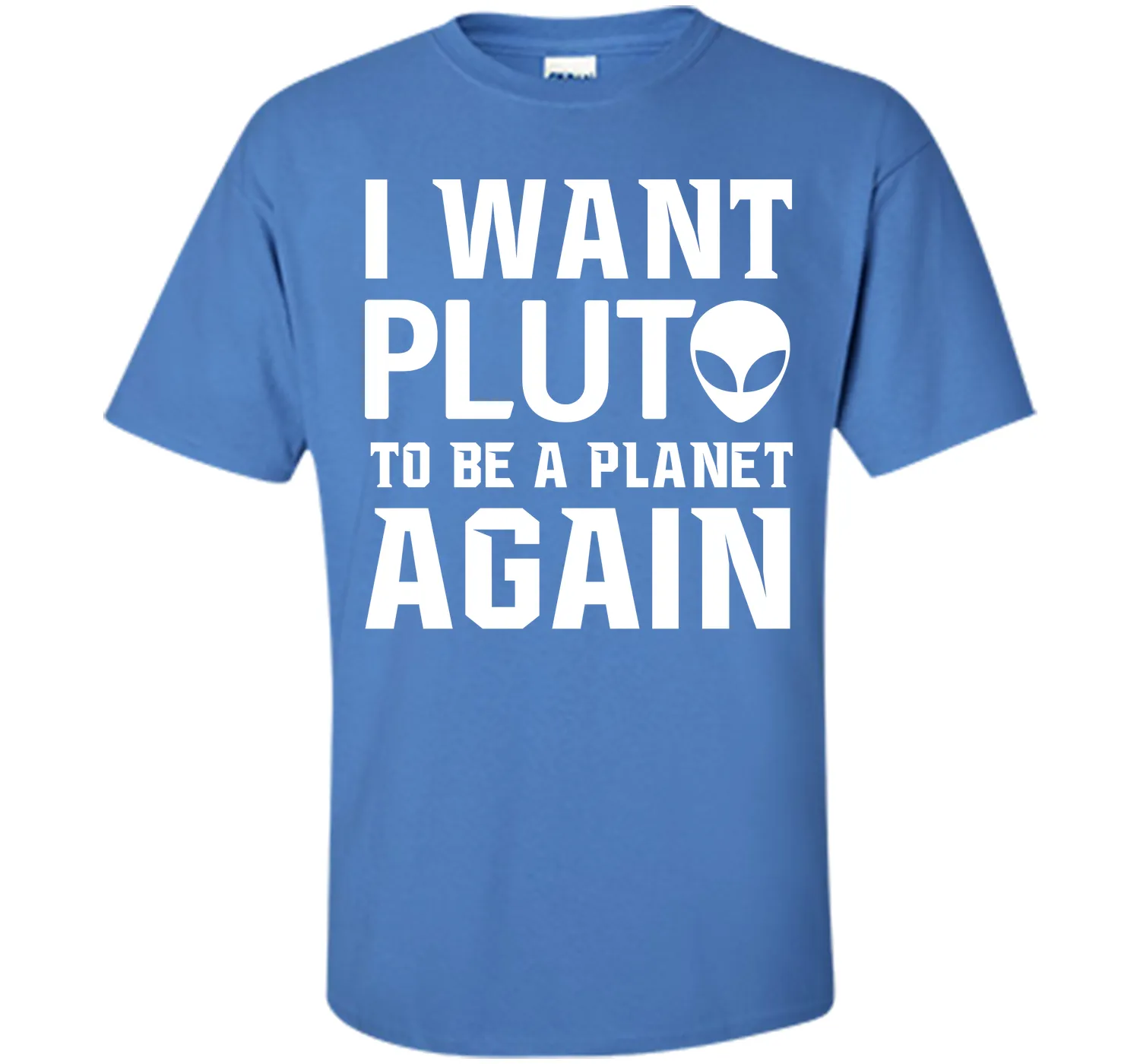 I Want Pluto to be a Planet Again Graphic Scifi T-shirt T-Shirt