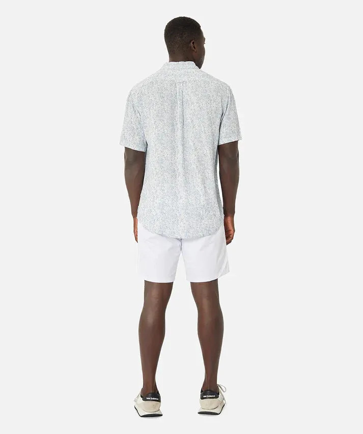 Industrie The Maraca S/S Shirt - White Blue