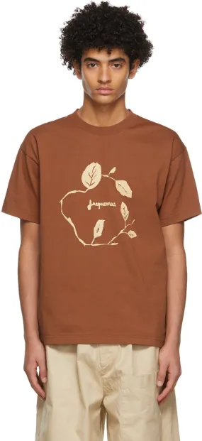 Jacquemus Brown 'Le T-Shirt Jean' T-Shirt