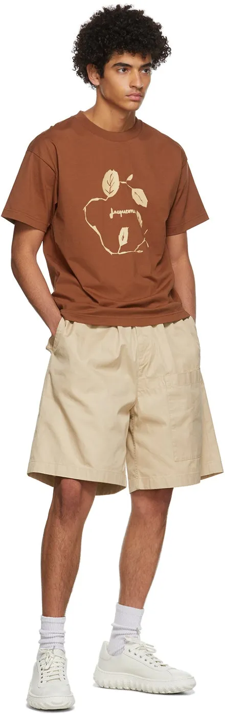 Jacquemus Brown 'Le T-Shirt Jean' T-Shirt
