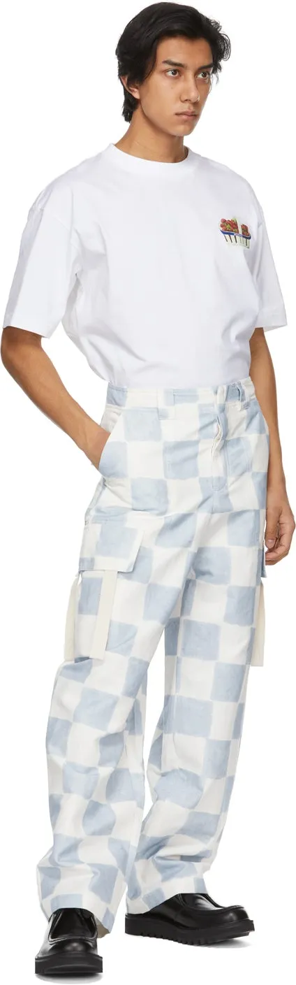 Jacquemus White 'Le T-Shirt Fraises' T-Shirt