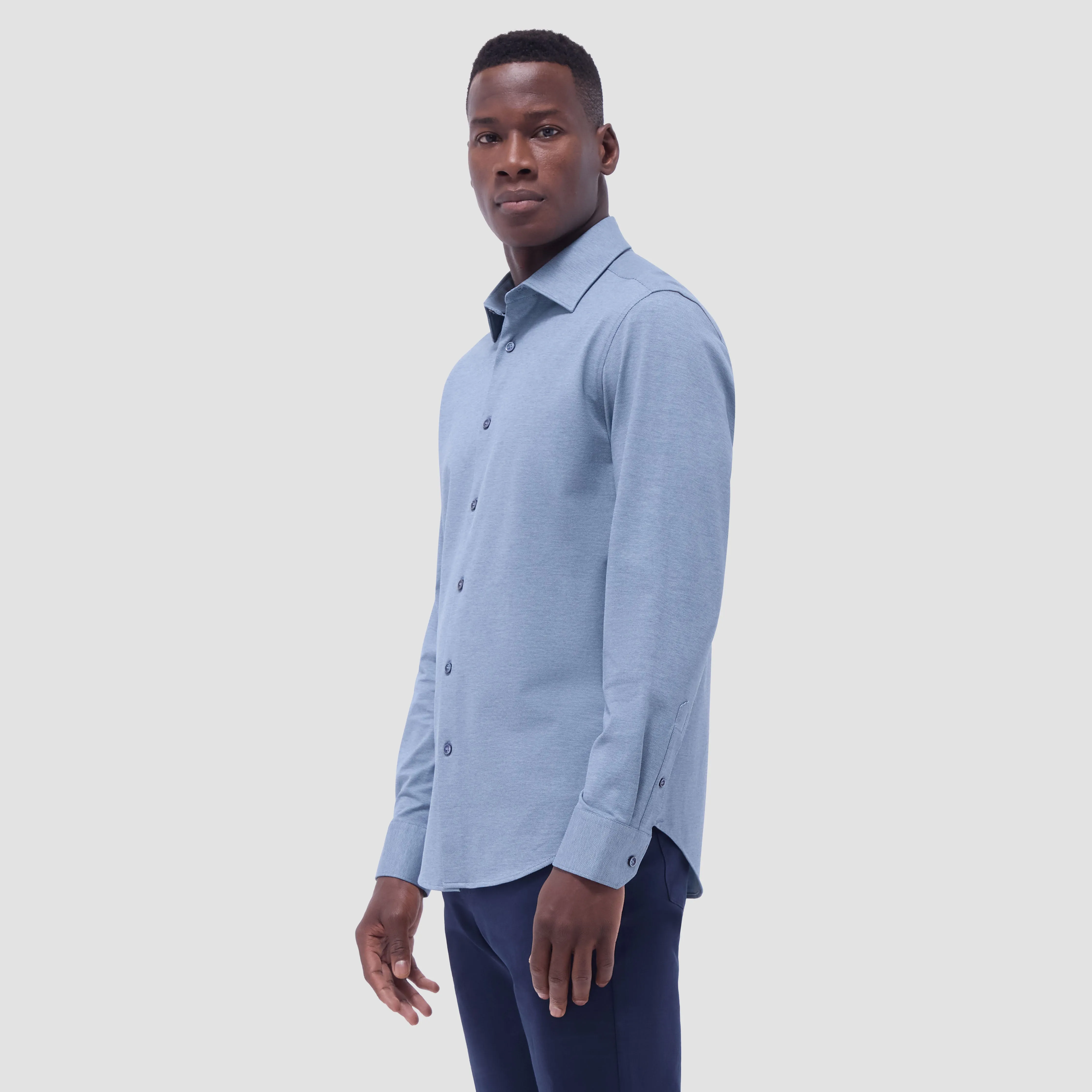James Diagonal Twill Print OoohCotton Shirt