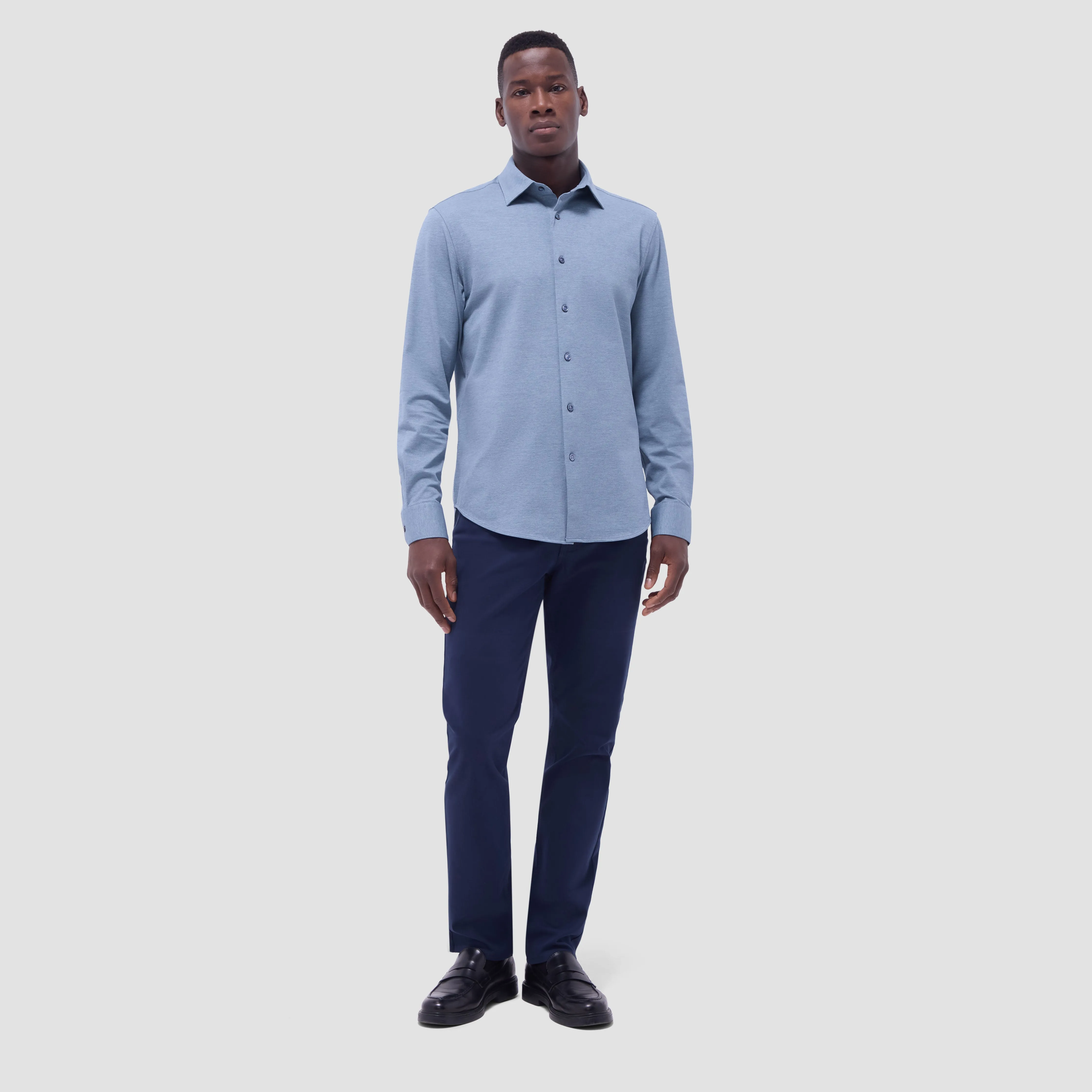 James Diagonal Twill Print OoohCotton Shirt