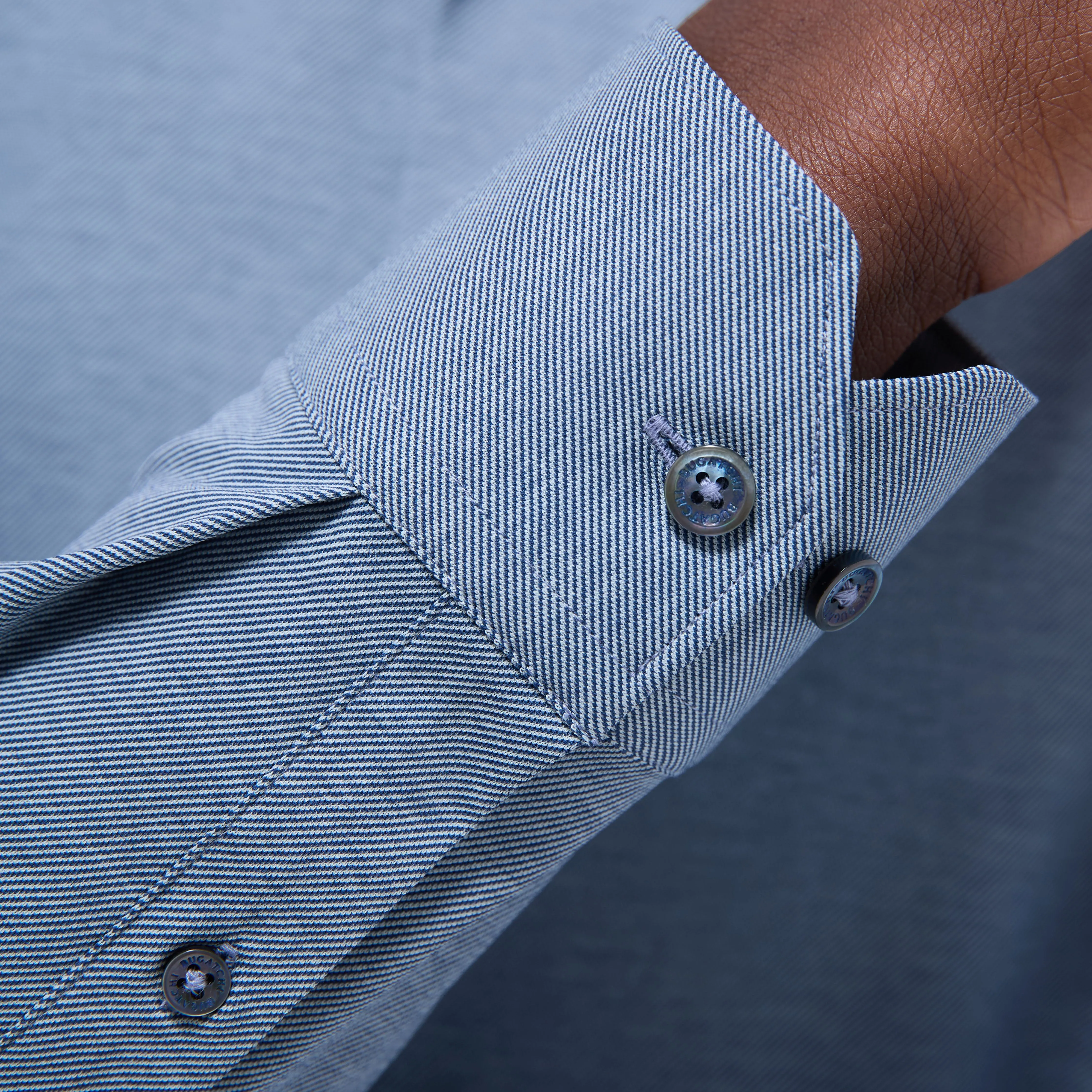 James Diagonal Twill Print OoohCotton Shirt