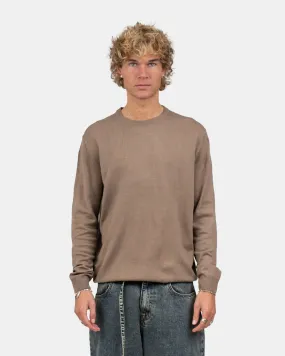 Knitted jumper Brown