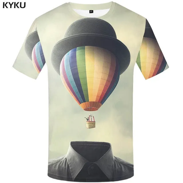 KYKU Brand Russia T-shirt Bear Shirts War Tshirt Military Clothes Gun Tees  Tops Men 3d T shirt 2017 Cool Tee
