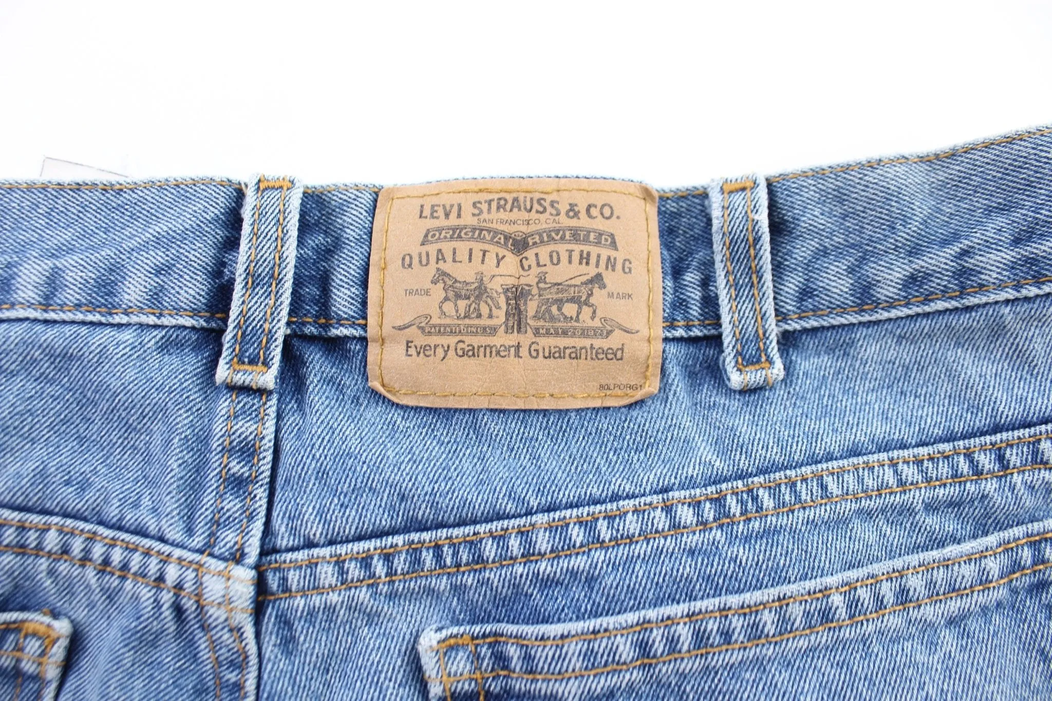 Levi's Light Wash Denim Jeans