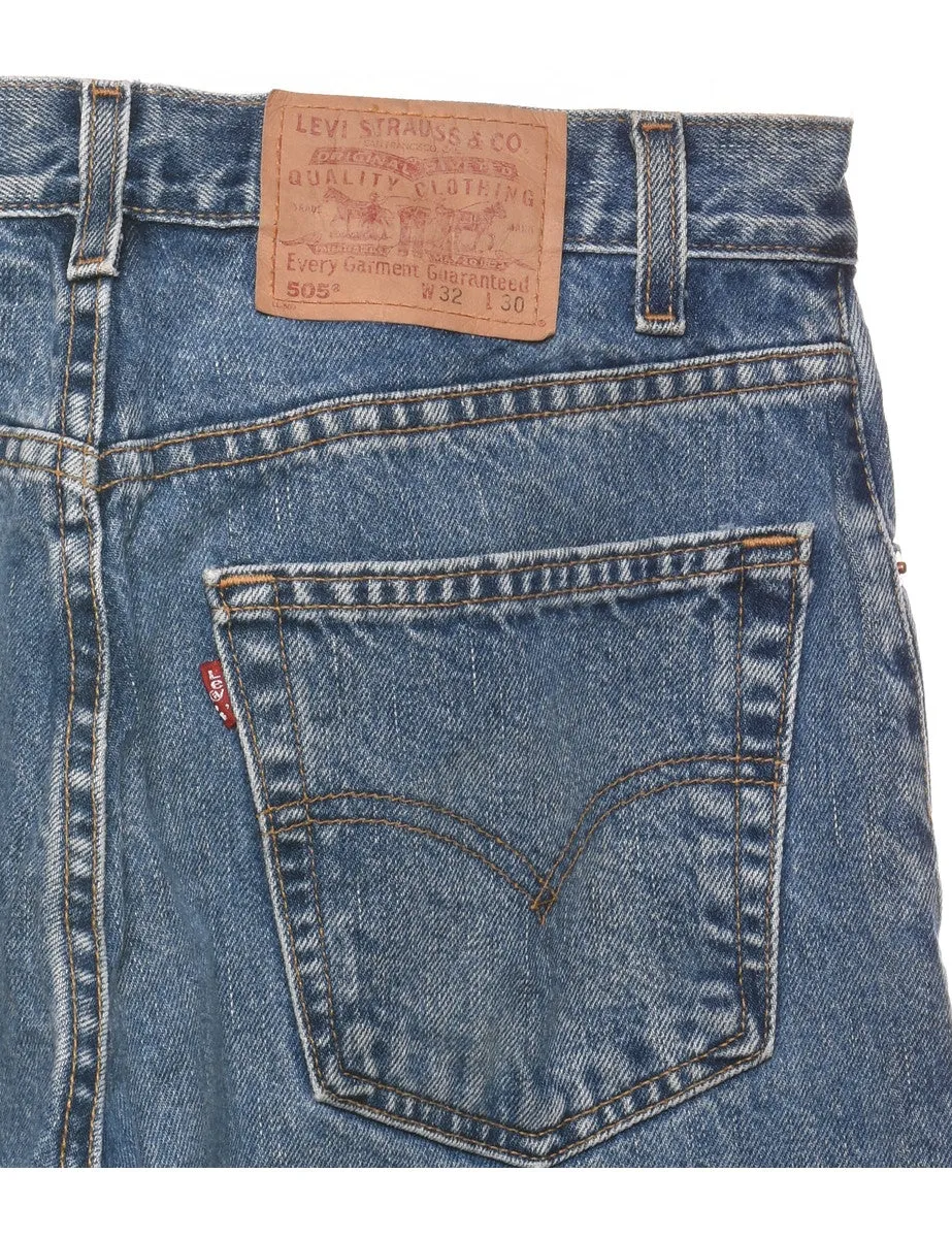 Levi's Medium Wash Straight-Fit 505 Jeans - W30 L30