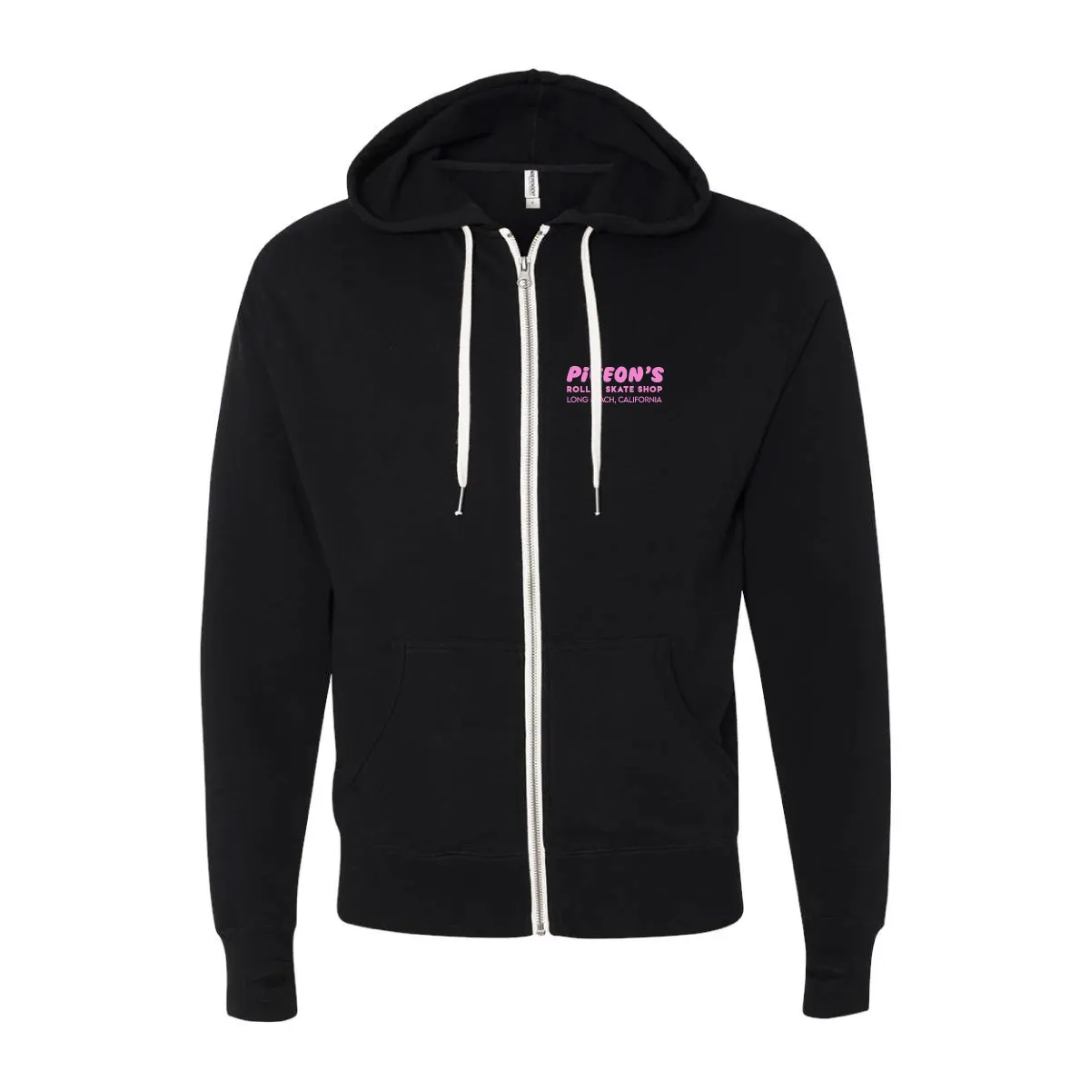 Long Beach Shop Zip Up Hoodie