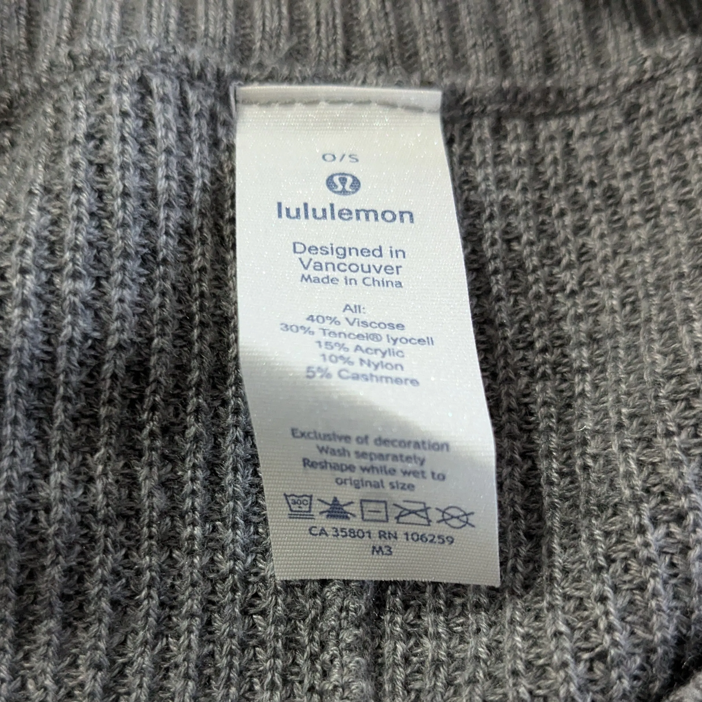 Lululemon Forward Flow Poncho O/S